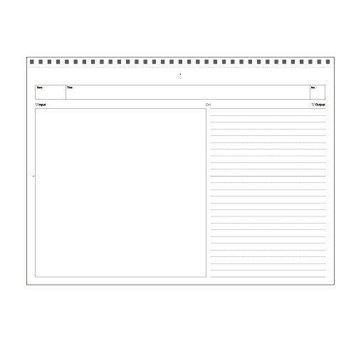 Carnet de notes Apika Figurare concept intellect flow au format A4 pour schémas