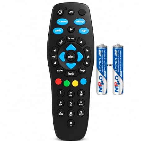 Image of Axtro Compatible DTH Remote Control for Tata Sky HD /SD Set Top Box (Come with 2 AAA Batteries)
