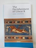 The Decipherment of Lnear B ジョン・チャドウィック/JOHN CHADWICK/線文字B/言語学/考古学/古代文明の宗教と経済史/洋書/B3502193