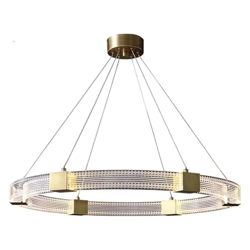 Lustre LED Moderne Salon Lampe Suspendue Salle à Manger Luminaire Intérieur LWX