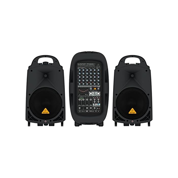 Buy Behringer EUROPORT PPA2000BT Ultra-Compact 2000-Watt 8-Channel ...