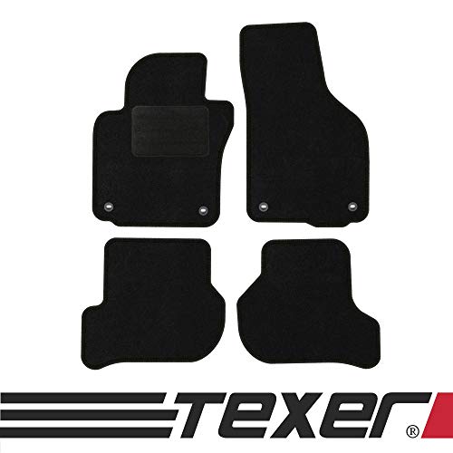 TEXER Textil Fußmatten Passend für VW Golf V Bj. 2003-2008 Basic
