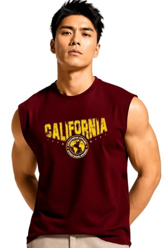 Image of JUARI BE A GENTLEMAN Men's Sleeveless Tank Top Premium Cotton Blend Muscle Fit Gym Vest | Casual Summer Shirt | Breathable & Lightweight Fitness Wear for Gym, Running & Daily Use