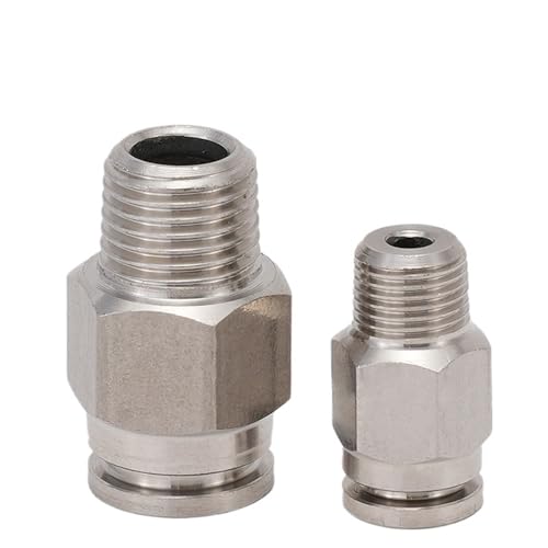 Connecteur pneumatique PC pour optimiser votre atelier avec le tuyau de gaz PC8-02 solide