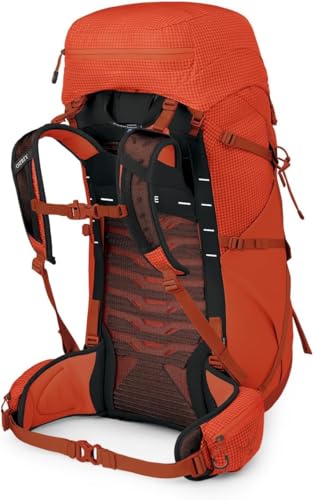 Image of Osprey Talon Pro 40L Men's Hiking Backpack with Hipbelt, Mars Orange, S /M