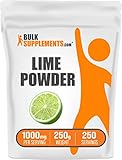 BULKSUPPLEMENTS.COM Lime Powder - Yogurt Add in Powder - Smoothie Add in Powder - Fruit Powder - Dehydrated Lime Powder (250 Grams - 8.8 oz)