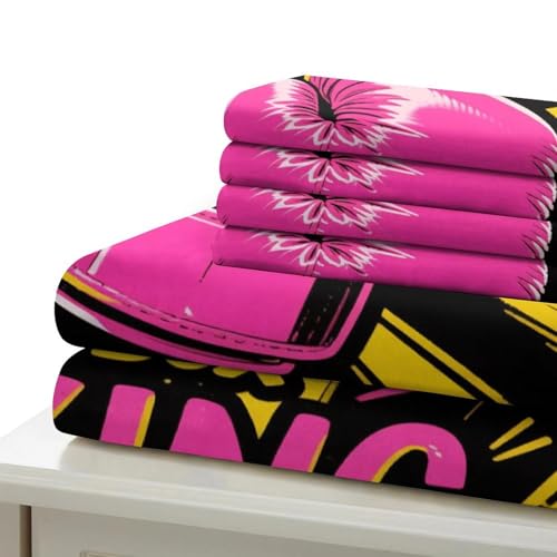 Housse de couette boxe 3D 140x200cm une idée cadeau originale pour petits-enfants