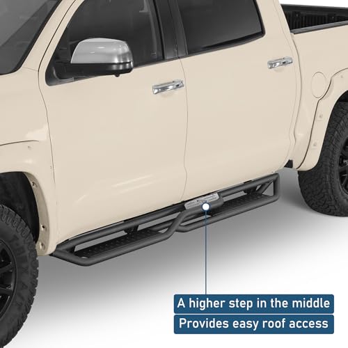 Estribos laterales Hooke Road para Toyota Tundra 2007-2021 miniatura 4