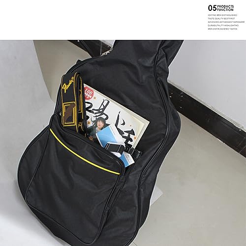 ICDKOYK Sac de Guitare Acoustique de Taille Standard Bretelles réglables étanche pour Housse de Coussin de Guitare Classique en Polyester - Les Beatles, Paul McCartney, John Lennon, RIngo Starr, George Harrison ICDKOYK Sac de Guitare Acoustique de Taille Standard Bretelles réglables étanche pour Housse de Coussin de Guitare Classique en Polyester – Image 4