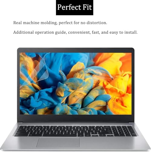 Image of Saco Glideon Premium Laptop Screen Guard 14 Inch | Removal Screen Protector Compatible for HP, ASUS, Acer, Dell, Lenovo Laptops, Glossy Finish, 9H Hardness, Glue Free