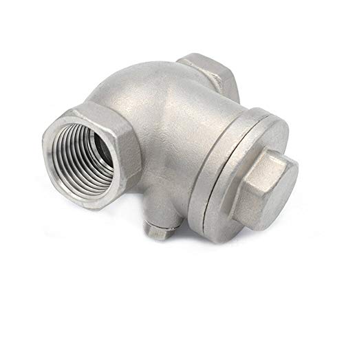 Válvula de retención horizontal de 3/4 de pulgada en acero inoxidable 4