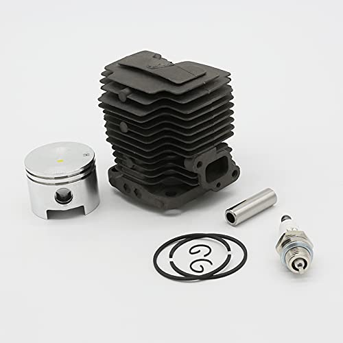 Luxuypon 41.5mm 44MM Cylinder Piston Kit Compatible with Kawasaki TH43 TH48 KBH48 Kbl48 Trimmer Brushcutter Parts (TH48 44MM) Trimmer (TH48 44MM)