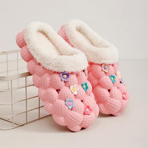 House Slippers for Woman Arch Support Cozy Warm Fuzzy Slippers Non Slip Home Shoes Casual Slip On Indoor Slipper Winter Cute Slipper3