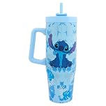 Disney Stitch 900ml Insulated Tumbler with Straw and Lid | Official Merchandise by Polar Gear Stitch Themed Travel Tumbler Cup | Double Wall Stainless Steel Tumbler Insulated Cup