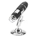 Digital Microscope, Walfront Handheld Digital Electronic Microscope 1000X Magnifier 8 LED Adjustable Observation Stand Analog AV Output for TV(US Plug, 110V)