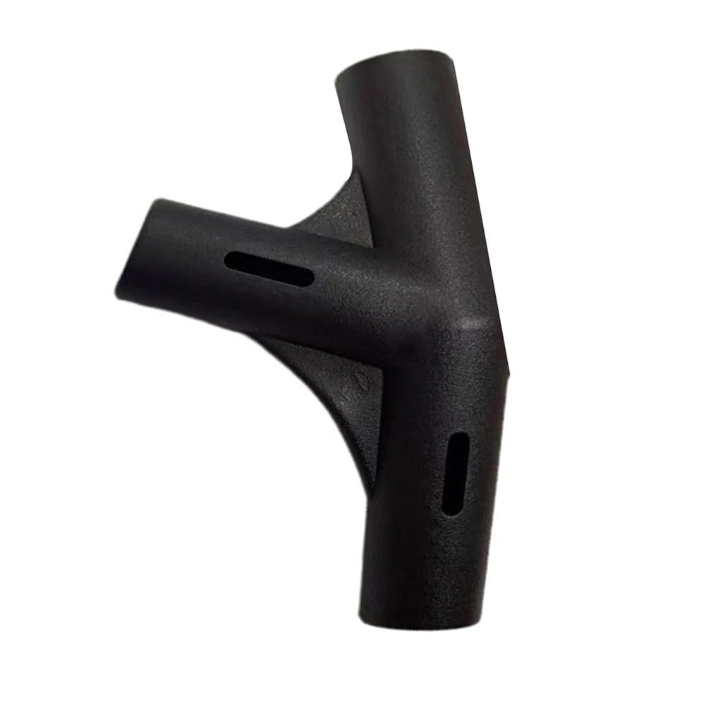 Lot de 10 kits de réparation de joints de poteau de tente, connecteur de tige de support en plastique avec styles gauche et droit, diamètre intérieur 19 mm à 16 mm pour accessoires de tente