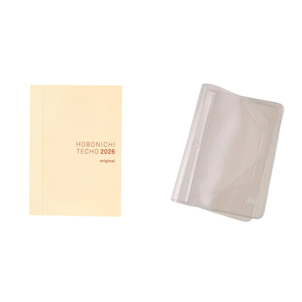 Hobonichi Techo 2026 Original A6 Planner + Cover On Cover Set Japan