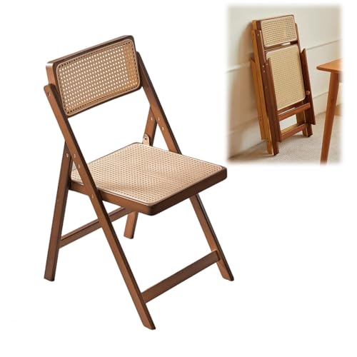 Taburetes Plegables Blancos y Madera Marca Cxllisionary