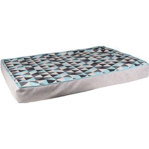 Cojín rectangular desenfundable de 100 x 65 cm contra el vello y suciedad