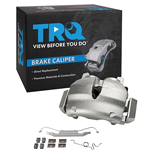 Image of TRQ Front Right Brake Caliper w /Bracket Drivers Side | For 2003-2006 Ford Expedition Lincoln Navigator