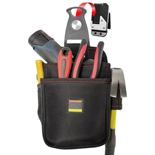 ZHUMCCY Bolsa De Herramientas Para Electricista | Organizador Eléctrico Liberación Rápida - Organizador Para Electricidad Fontanería Carpintería Construcción Y Reparaciones Domésticas