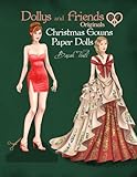 antique wedding gowns for sale  Dollys and Friends Originals, Christmas Gowns Paper Dolls: Fashion Dress Up Collection of Holiday Season Costumes