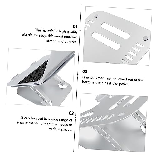 Soporte portátil ajustable para laptop de aluminio miniatura 6