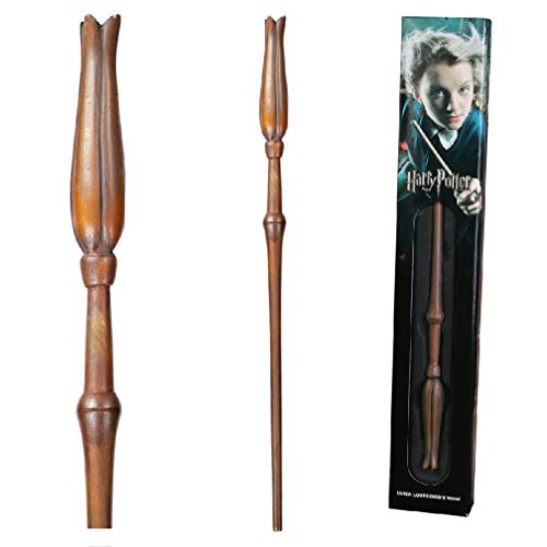 Baguette magique Luna Lovegood Noble Collection, accessoire de cinéma officiel