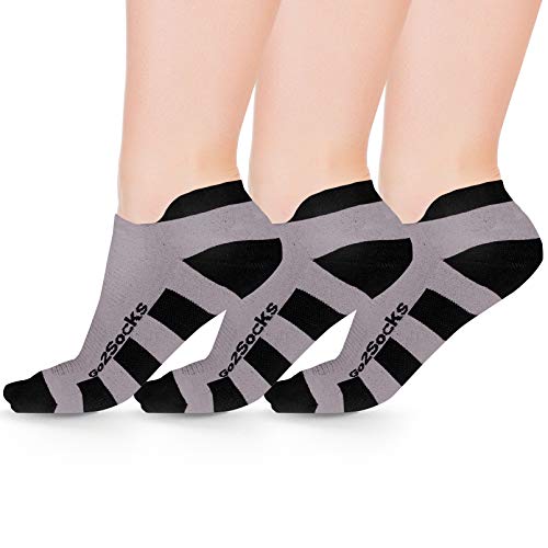 Go2 Running Socks | Athletic Low Show Ankle Socks for Men and Women