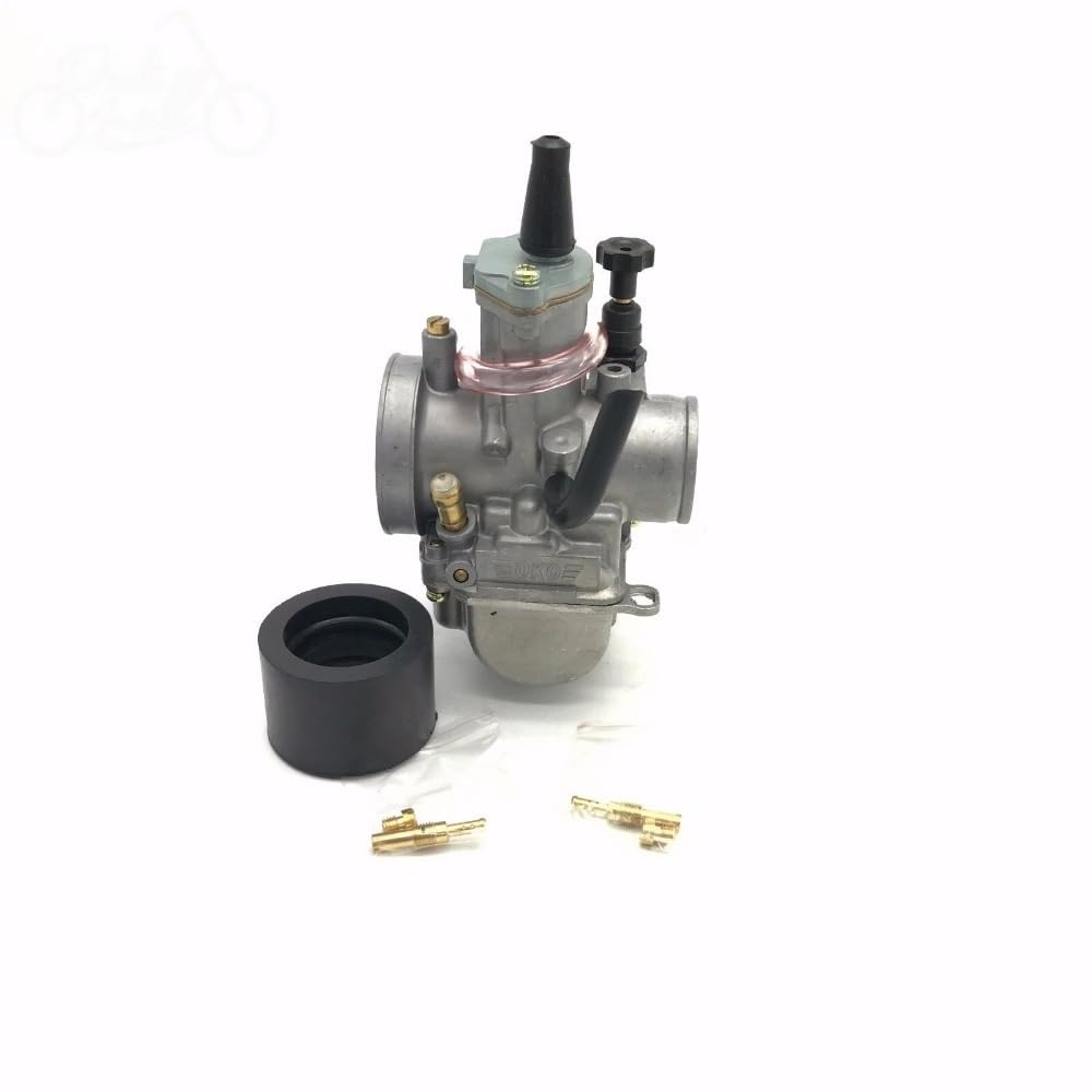 SASA PWK 24mm Flat Slide Carburetor Kit - Fits OKO RTL250 CR80 CR85R Racing Dirt Bikes