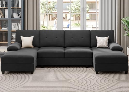 Jamfly US79 Sectional Sofa Couches For Living Room, U Shaped Couch Sofas Living Room Furniture Sets Clearance thumb #2