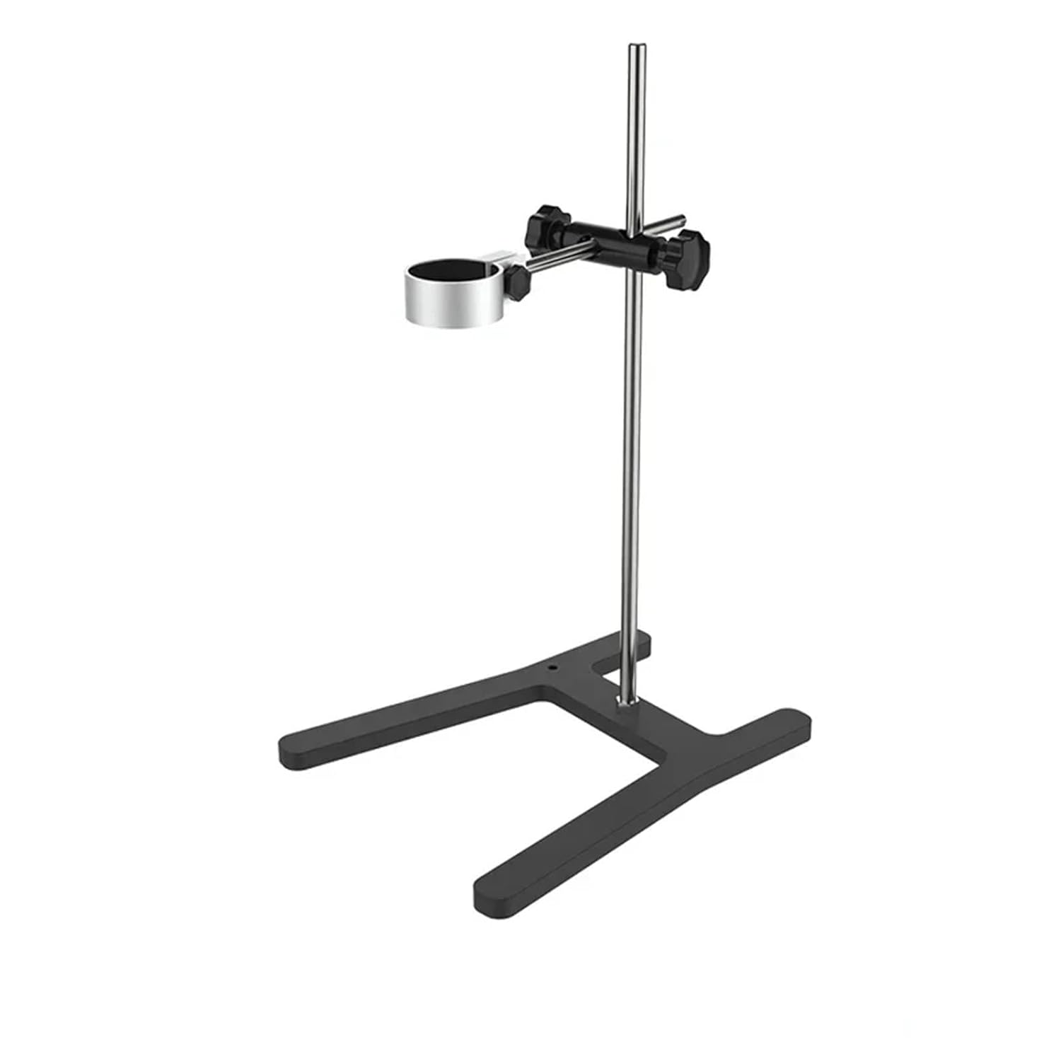 Homogenizer, Ultrasonic Homogenizer Emulsifier Disperser and High Speed ​​Portable Grinder for Laboratory 5000-35000 RPM,Lab Mixer(H-Shaped Stand)