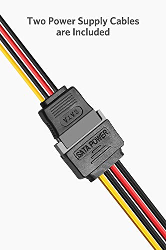 Inateck PCI-e to USB 3.0 (4 Ports) PCI Express Card and 15-Pin Power Connector, Red