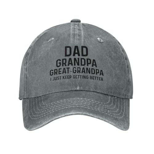 Image of Philysonic Great Grandpa Hat-Grandpa Baseball Cap Great Grandpa Gifts