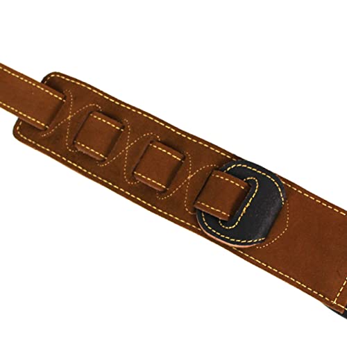 Walker And Williams C-22-DBLK Premium Sangle en cuir rembourré extra large Finition noire vieillie, Noir vieilli… - Les Beatles, Paul McCartney, John Lennon, RIngo Starr, George Harrison Walker And Williams C-22-DBLK Premium Sangle en cuir rembourré extra large Finition noire vieillie, Noir vieilli… – Image 9