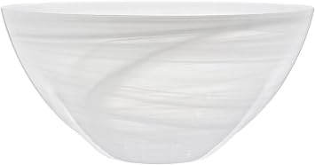 Red Pomegranate NUAGE 12" Serving Bowl Ivory