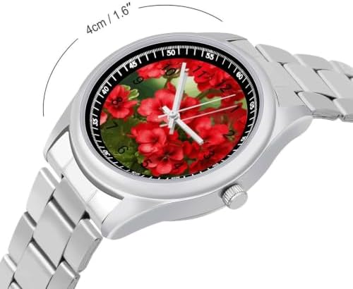 Minimalist Stainless Steel Band Watch for Man, Business Wristwatch