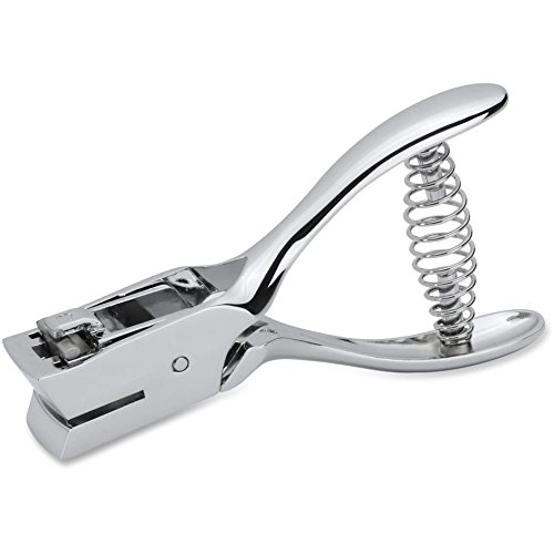 Sparco 39282 Hand Held Slot Punch, Silver
