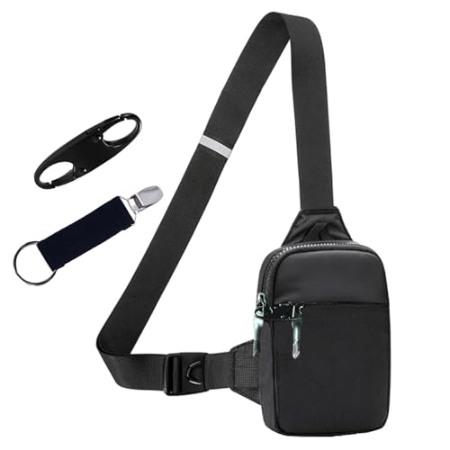 Image of Mini Sling Bag for Men Crossbody,Small Chest Bag Casual Trendy Waterproof Lightweight Phone Crossover Daypack