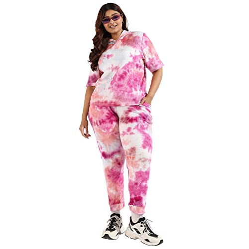Image of Instafab Plus Women's Women's Regular Fit Co-Ords Set For Casual Wear | Modern Western Wear Clothing Set Crafted With Comfort Fit And High Performance For Everyday Wear