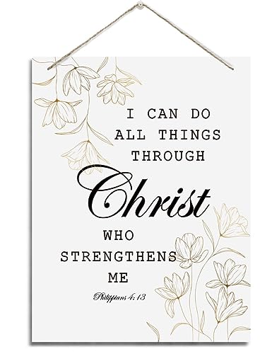 Inspirational Wall Decor, Decorative Hanging Wood Signs, Scripture Decor Art,