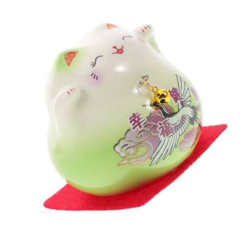 Ornement de chat en céramique FCXDMY pour sublimer votre table basse de salon zen