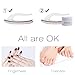 Best Washable Nano Glass Nail File with Case and Chamois Buffer for Nail Wax Cream beUakso Premium Upgrade Nail Buffer and Shine Kit For Natural and Acrylic Nail Files and Buffers with Flower Box