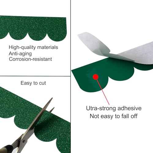 Dachpappe für Vogelhaus Selbstklebend Dachpappe Wasserdicht Mini Dachschindeln für Vogelhaus Nistkasten Hasenstall Insektenhotel (Grün)