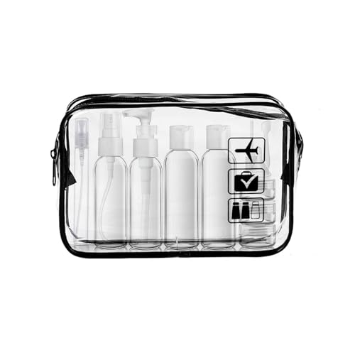 MORICOH Trousse de Toilette Voyage Transparente, Flacon...