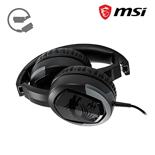 IMMERSE GH30 V2 GAMING HEADSET - Cuffie stereo, design leggero e piegabile, Neodymium Drivers 40mm, microfono staccabile, controlli in linea, connettore jack 3,5mm, splitter per cavo a Y - cablato - Cuffia gaming - Immagine 2