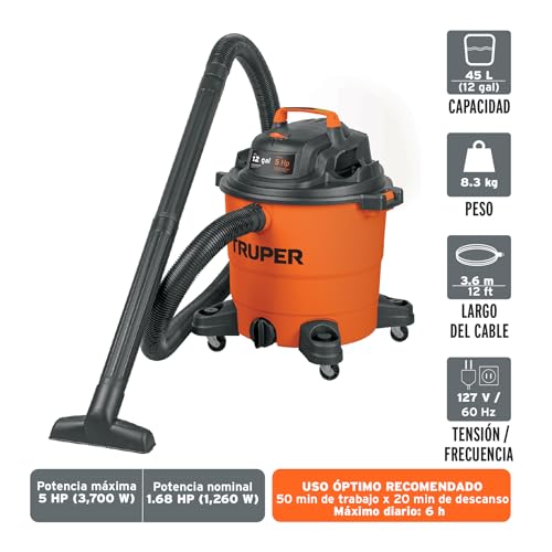 Aspiradora Truper 8 galones 2 aspiradora truper 8 galones marca TRUPER (2)