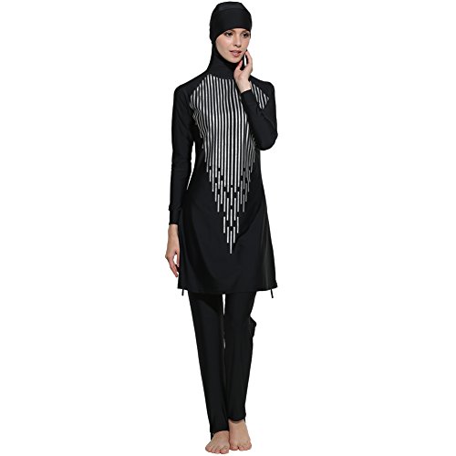 Lazy Cat Costume da bagno intero musulmano, hijab