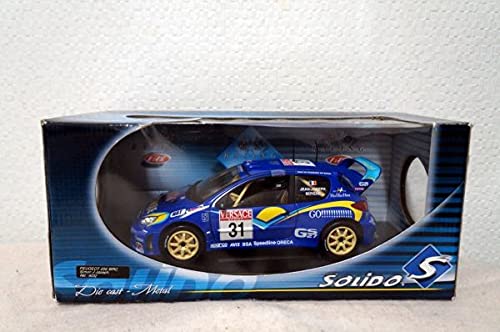 Amazon | Solido プジョー 206 WRC 1/18 ミニカー 青 ソリド
