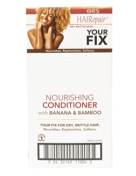 ORS HAIRepair Banana and Bamboo Nourishing Conditioner for Dry and Brittle Hair - Travel Packet 1.75 Ounces (Pack of 12)